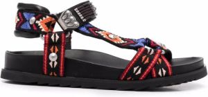 Ash Ugo strappy sandals Black