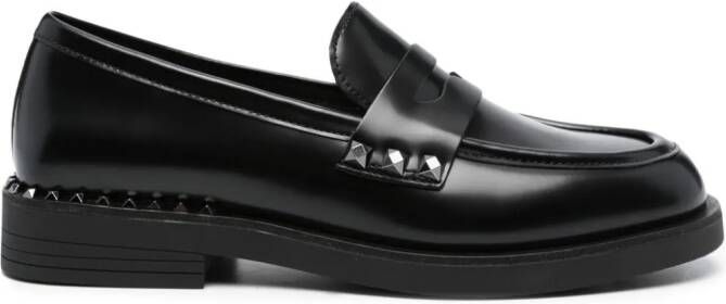 Ash Whisper Studs leather loafers Black