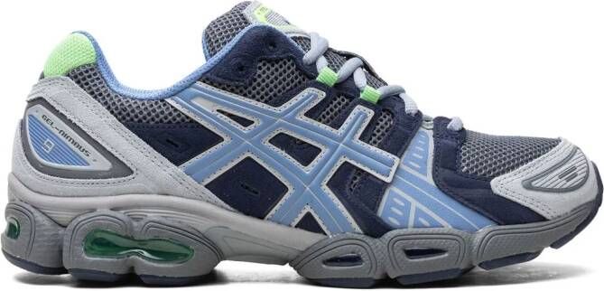 ASICS Gel-Nimbus 9 panelled sneakers Blue