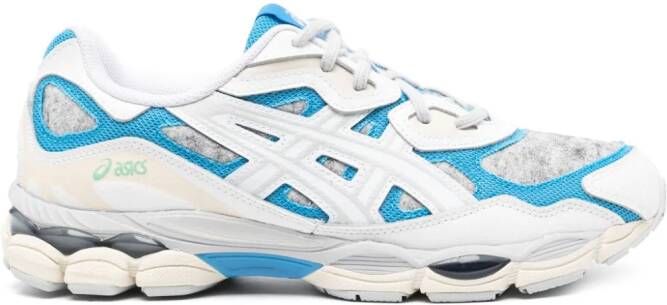 ASICS Gel-NYC colour-block panelled sneakers White