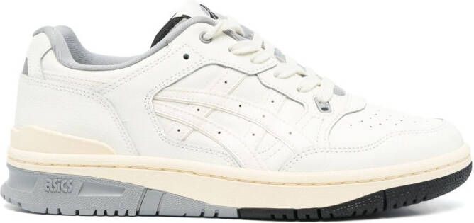 ASICS panelled leather sneakers Neutrals