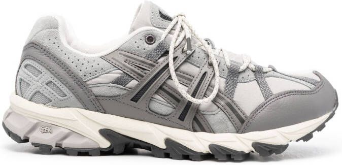 ASICS panelled low-top sneakers Grey