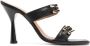 ATP Atelier chain-linke leather sandals Black - Thumbnail 1