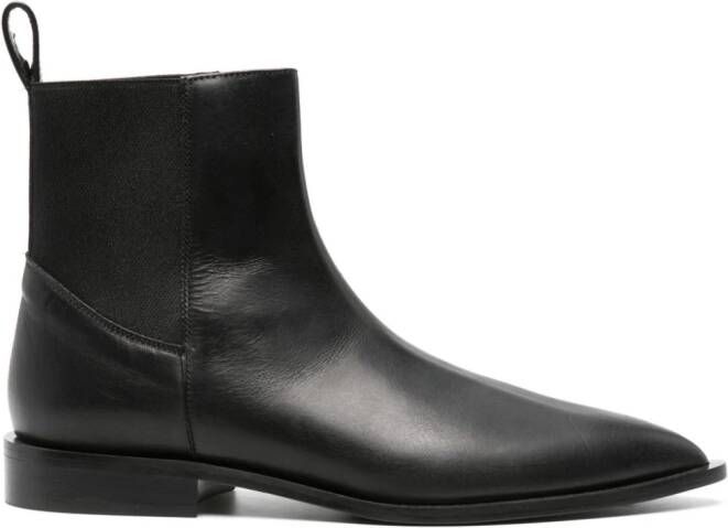 ATP Atelier Lauro leather ankle boots Black