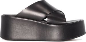 ATP Atelier Lemie wedge sandals Black