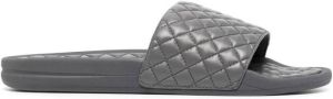 ATP Atelier Lusso quilted slides Grey