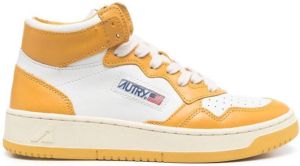 Autry 01 mid-top sneakers Yellow