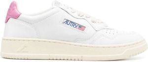 Autry Action lace-up leather sneakers White