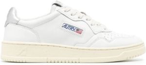 Autry Action low-top sneakers WHT SIL METALLIC