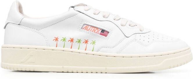 Autry Alum low-top leather sneakers White