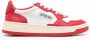 Autry contrast-panel leather sneakers Red - Thumbnail 1