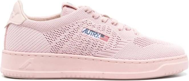 Autry Easeknit open-knit sneakers Pink