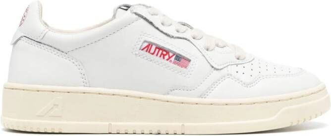 Autry Liberty Island leather sneakers White