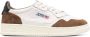 Autry logo-patch leather sneakers Neutrals - Thumbnail 1