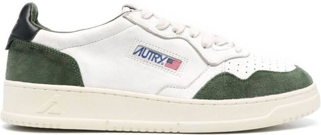 Autry logo-patch low-top sneakers White