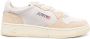 Autry logo-patch panelled leather sneakers White - Thumbnail 1
