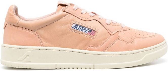 Autry logo-patch sneakers Pink
