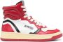 Autry logo-print high-top sneakers Red - Thumbnail 1