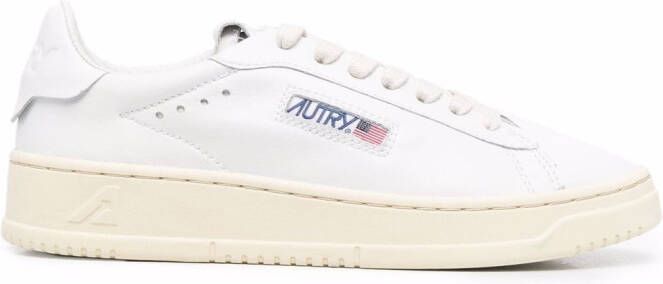 Autry logo-print sneakers White
