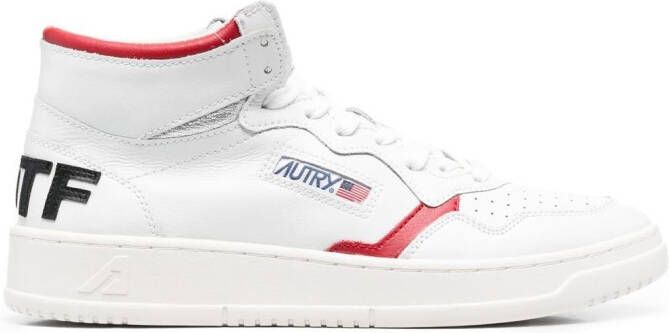 Autry Medalist hi-top sneakers White