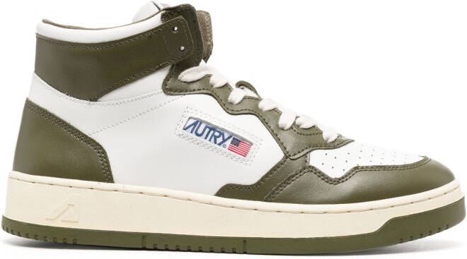 Autry Medalist high-top sneakers Green