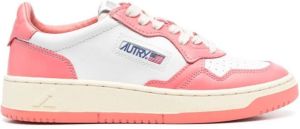 Autry medalist leather low-top trainers White