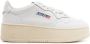 Autry Medalist platform leather sneakers White - Thumbnail 1
