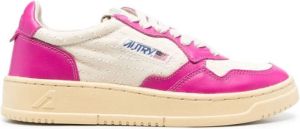 Autry Medalist two-tone sneakers Neutrals