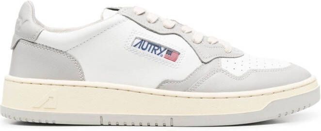 Autry Medalist two-tone sneakers White