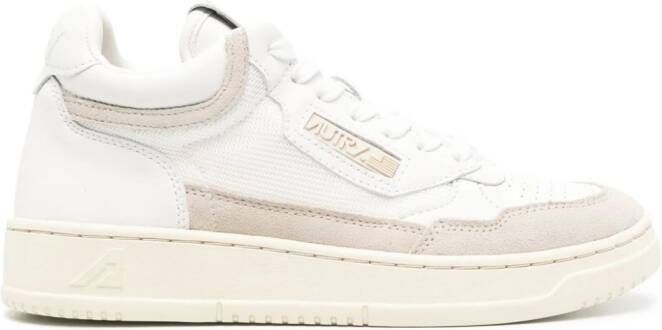Autry Open mid-top sneakers White