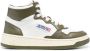 Autry panelled leather high-top sneakers White - Thumbnail 1
