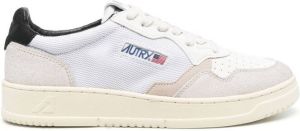Autry panelled low-top sneakers Neutrals