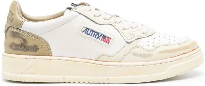 Autry Sup Vint Low leather sneakers White