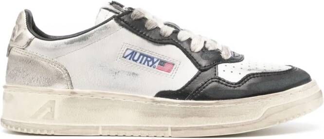 Autry Super Vintage leather sneakers White