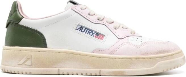 Autry Super Vintage panelled sneakers White
