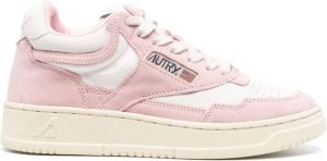 Autry two-tone suede sneakers Pink