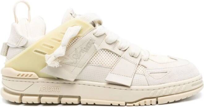 Axel Arigato Area Patchwork leather sneakers Neutrals