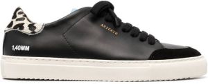 Axel Arigato Clean 90 animal-panel sneakers Black