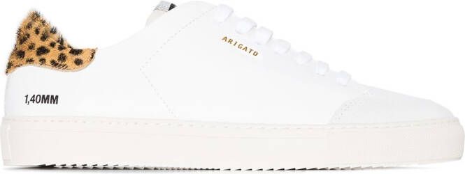 Axel Arigato Clean 90mm animal-print sneakers White
