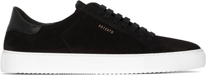 Axel Arigato Clean 90mm suede sneakers Black