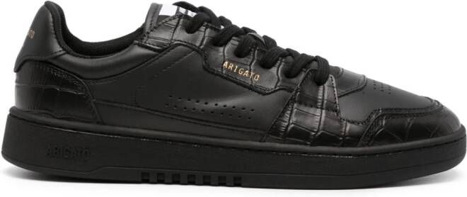 Axel Arigato crocodile-effect leather sneakers Black