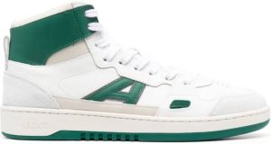 Axel Arigato side logo-patch high-top sneakers White