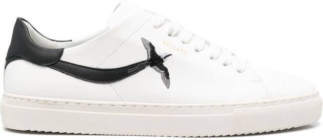 Axel Arigato Clean 90 bird-embroidered sneakers White