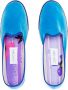 AZ FACTORY contrasting-trim velvet slippers Blue - Thumbnail 1