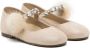 BabyWalker crystal-embellished leather ballerina shoes Neutrals - Thumbnail 1