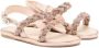 BabyWalker crystal-embellished leather sandals Pink - Thumbnail 1