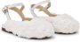 BabyWalker floral-appliqué ballerina shoes White - Thumbnail 1