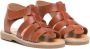 BabyWalker leather Gladiator sandals Brown - Thumbnail 1