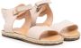 BabyWalker open-toe leather sandals Pink - Thumbnail 1