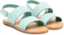 BabyWalker open-toe touch-strap sandals Green - Thumbnail 1